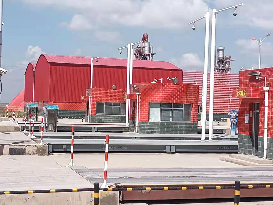 四台SCS-150T 汽車(chē)衡無人(rén)值守系統交付